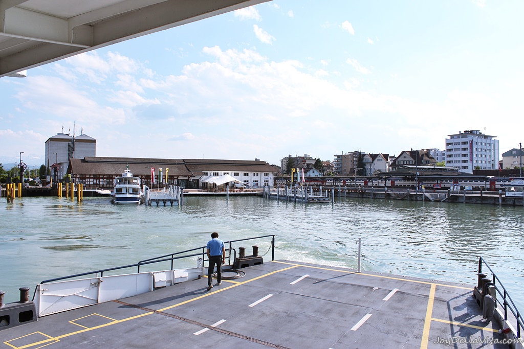 Crossing Lake Constance by Ferry and Katamaran