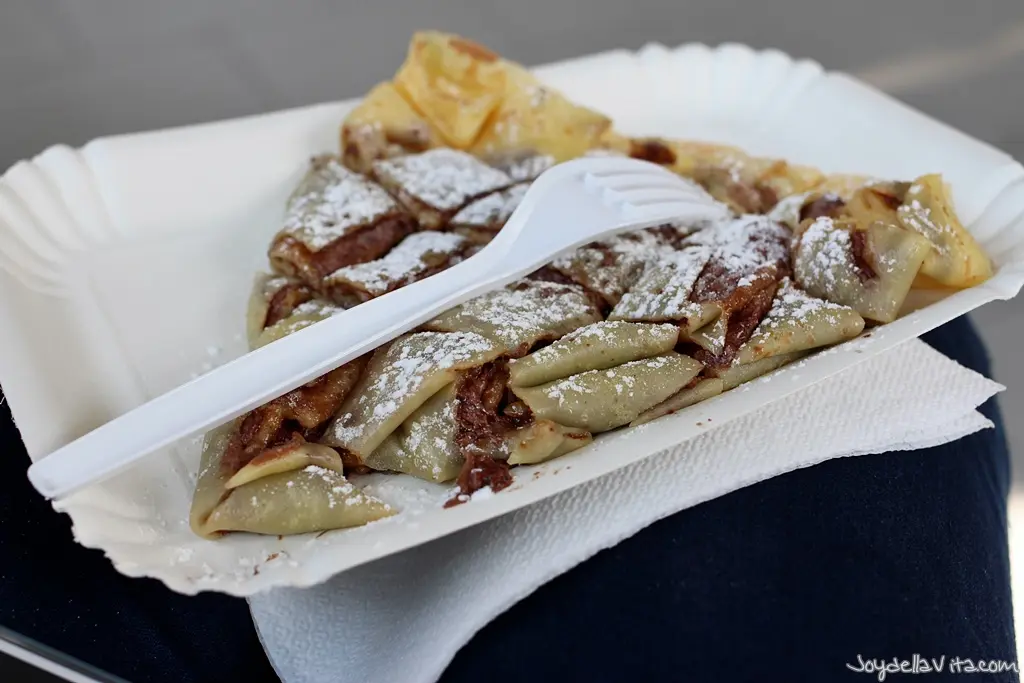 Nutella Crepe by Gelateria Luca in Riccione