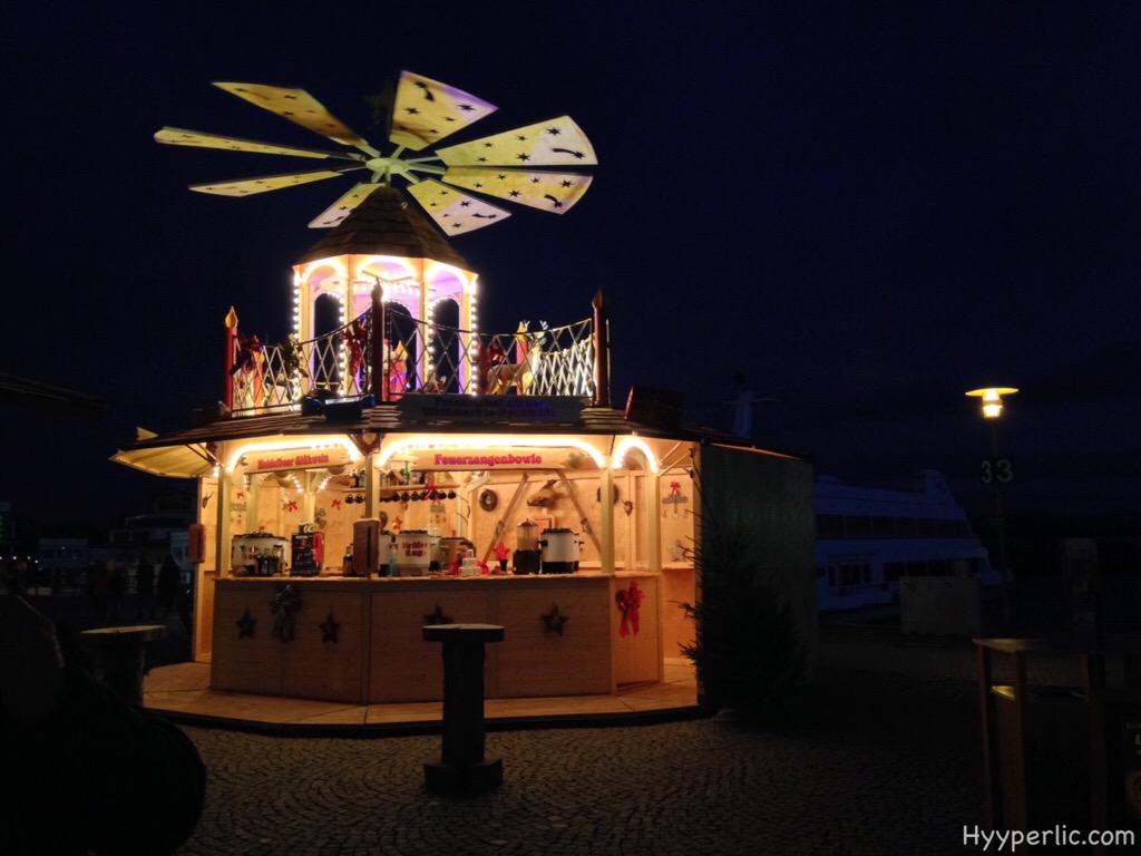 Christmas Market in Friedrichshafen at Lake Constance 2015