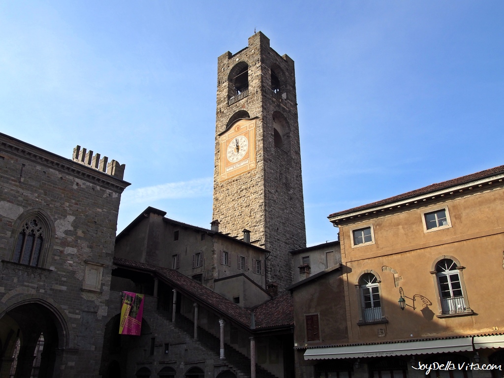 the Civic Tower Campanone Bergamo