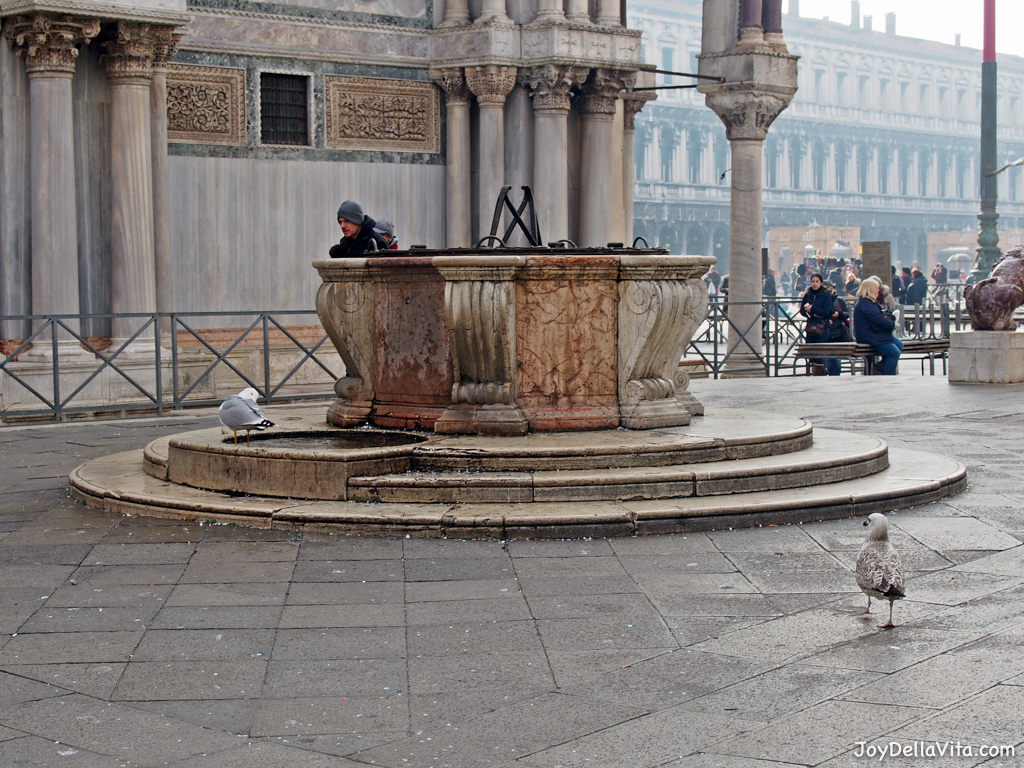 Saint Mark's Square in Venice in January
