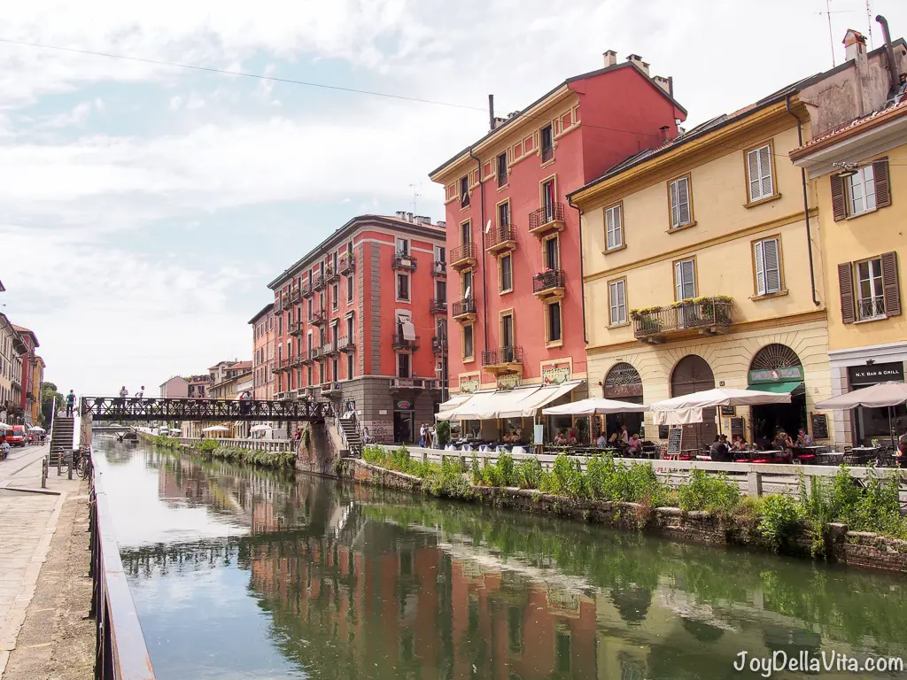 Travel Diary: Walking along Naviglio Grande in Milan's Navigli District