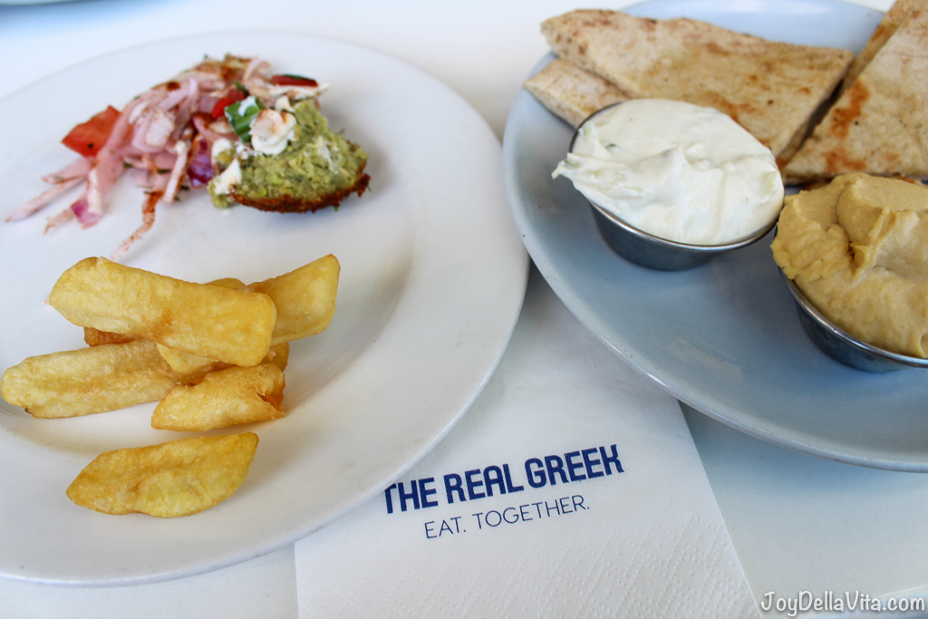 The Real Greek London Greek Restaurant at Westfield / Shepherd’s Bush