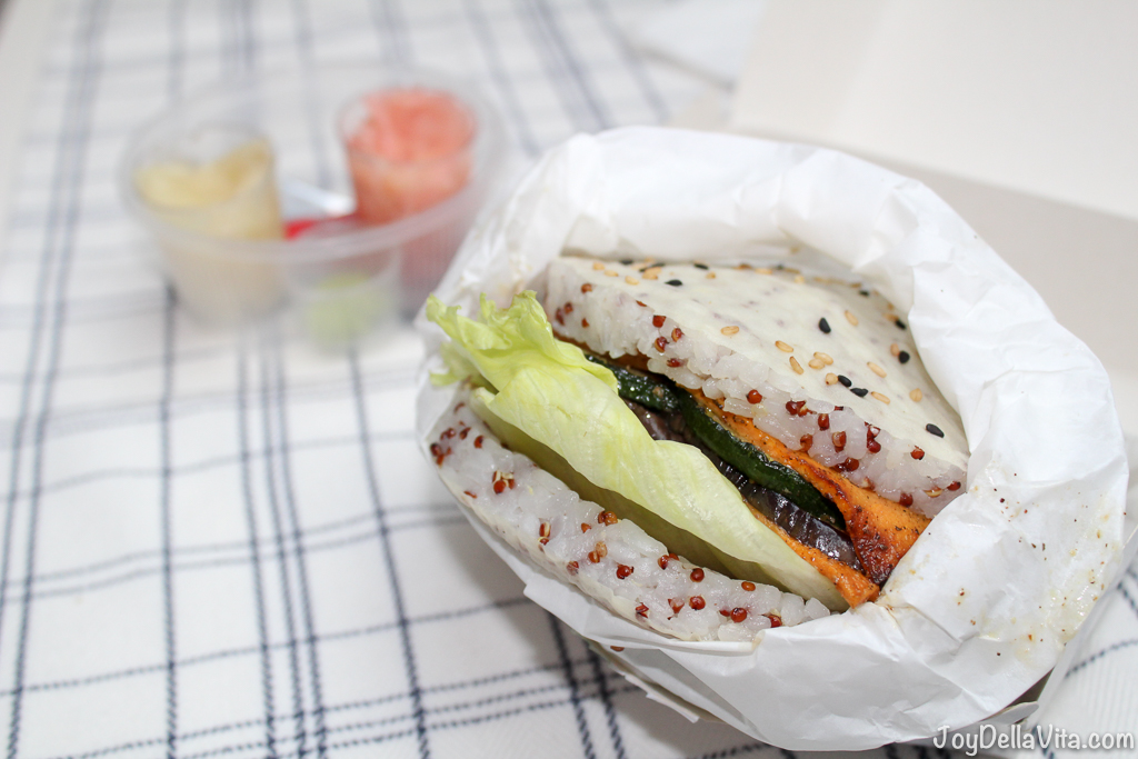 Veggie Sushi Burger by ‘Kreative Reisrollen’ Tettnang