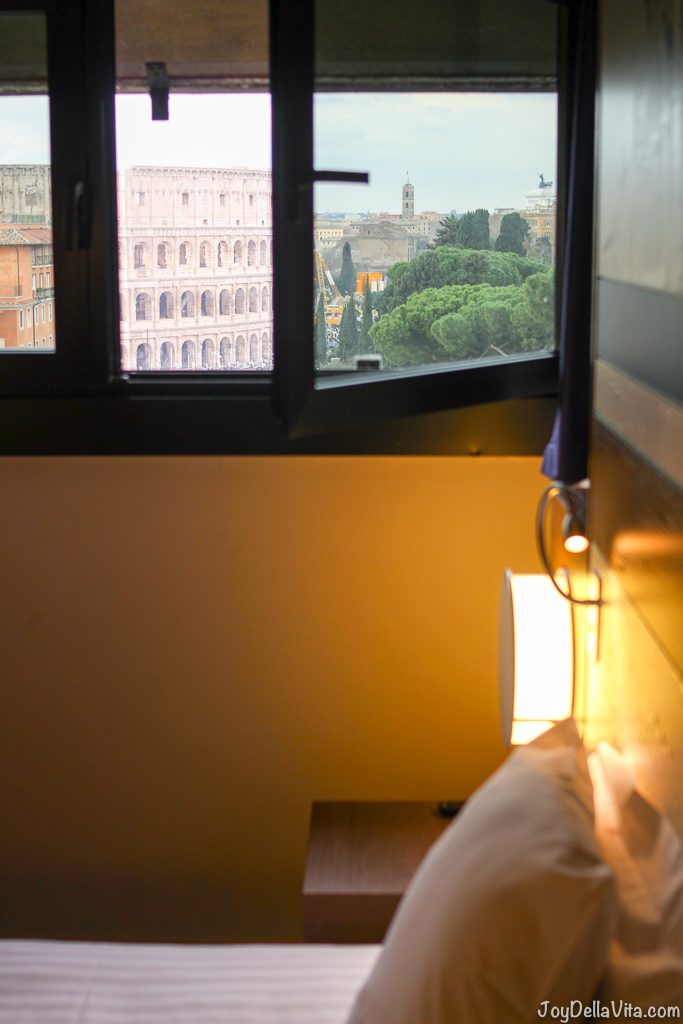 Best Hotel Room View of Colosseum? Mercure Roma Centro Colosseo