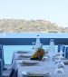 Lunch at Giorgos Tavern (Giovanni’s) in Plaka, Crete, by the water