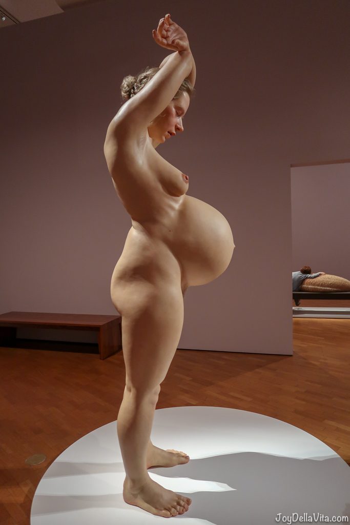 Ron MUECK Pregnant woman 2002 HYPER REAL National Gallery of Australia Canberra