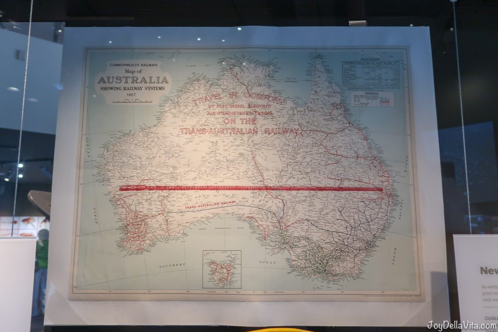 Trans-Australian Railway National Museum of Australia Canberra