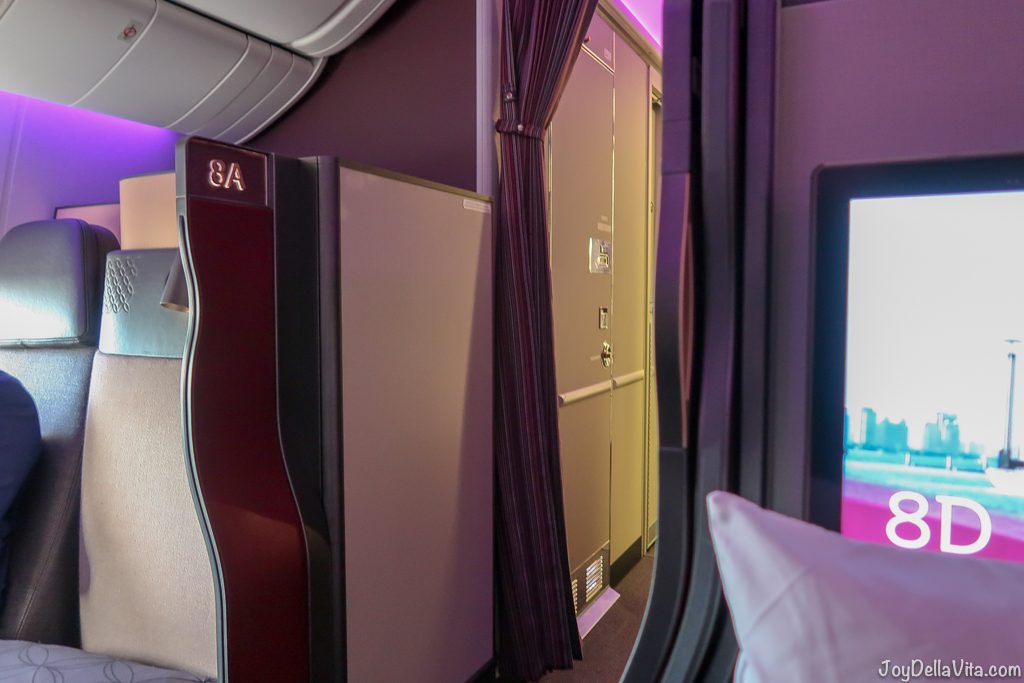 Qatar Airways Qsuite Business Class Seat 8D