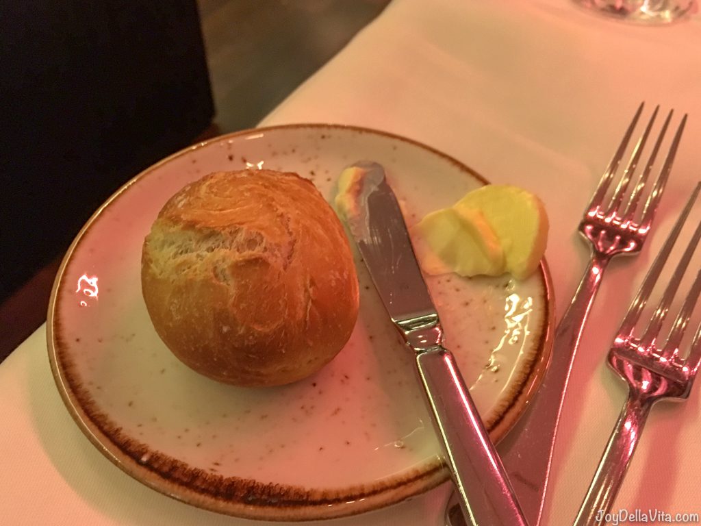 Bread Roll with butter Restaurant Berchtesgaden Kempinski