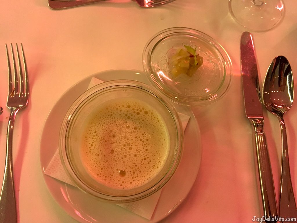 Apple Celery Soup Restaurant Berchtesgaden Kempinski