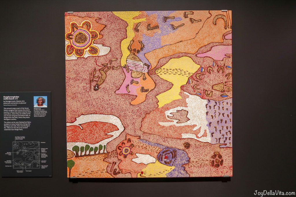 Songlines Seven Sisters Aboriginal Art National Museum of Australia Canberra
