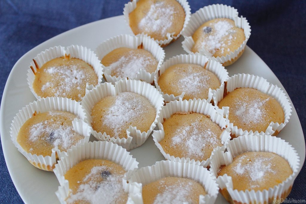 Arance e Yoghurt Muffins Italian Sicilian Oranges Mini Cakes Muffins Recipe JoyDellaVita 11