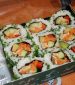 Vegan Veggie roll set Sushi by Wasabi UK in London