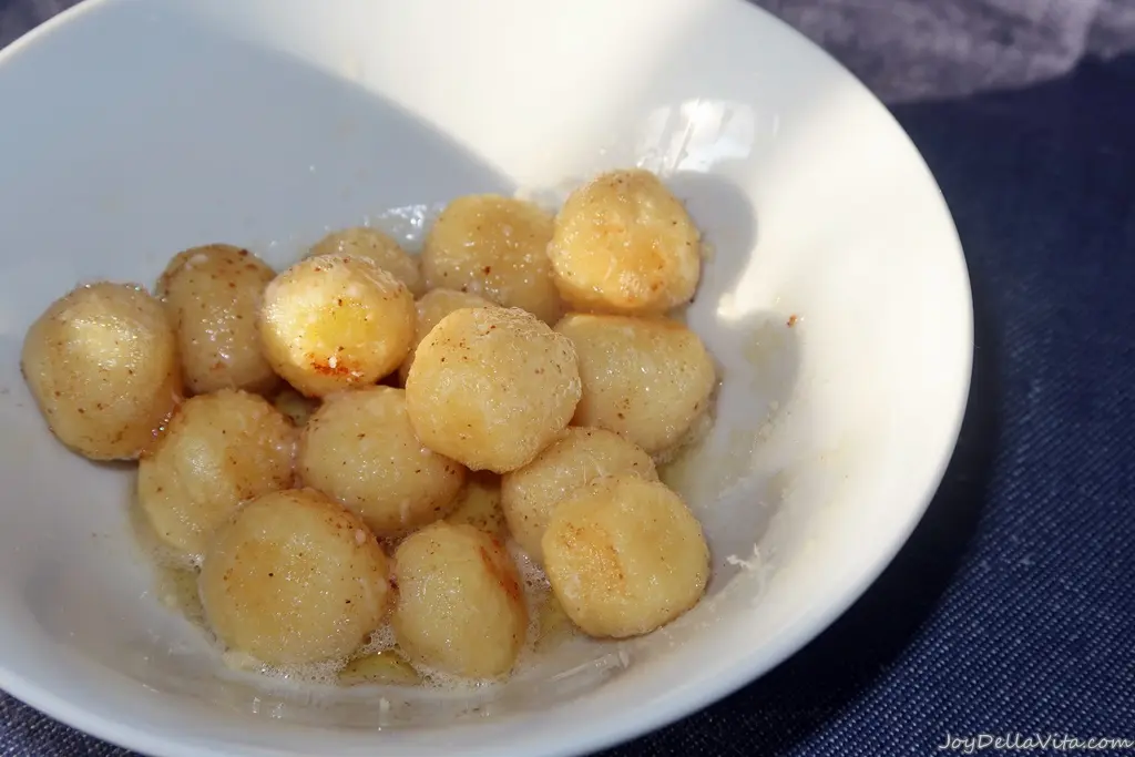 Recipe Gnocchi di Verona brown butter parmesan joydellavita