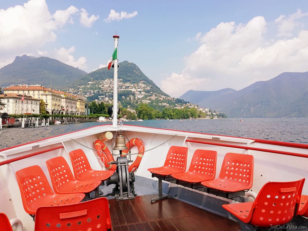 The cheapest boat tour on Lake Lugano – Lugano Centrale (lago) to Lugano Paradiso