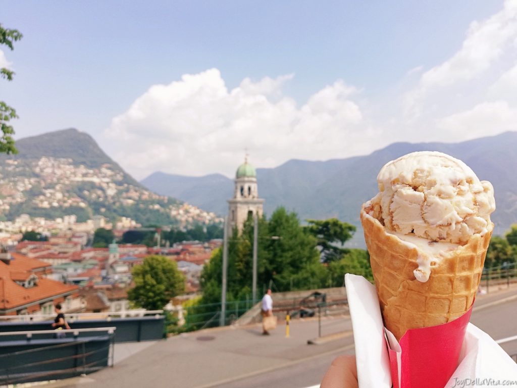 Moevenpick Ice Cream in Lugano by the Train station