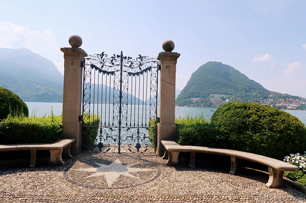 Relaxing in Parco Ciani right by the Lake in Lugano
