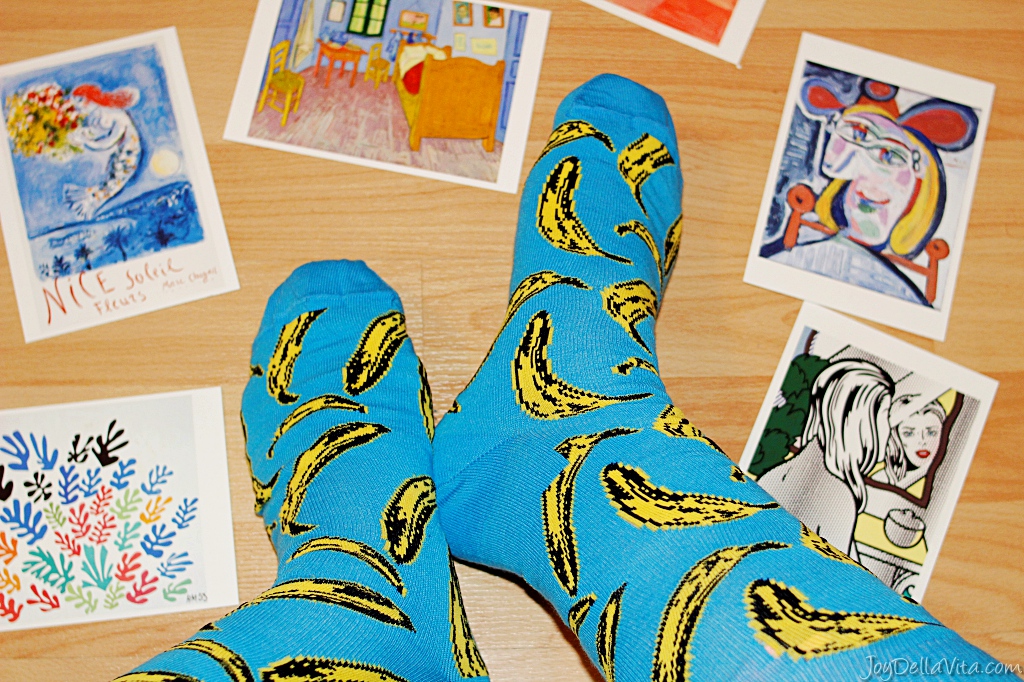 How to start collecting Art – featuring the new Andy Warhol Socks by Happy Socks