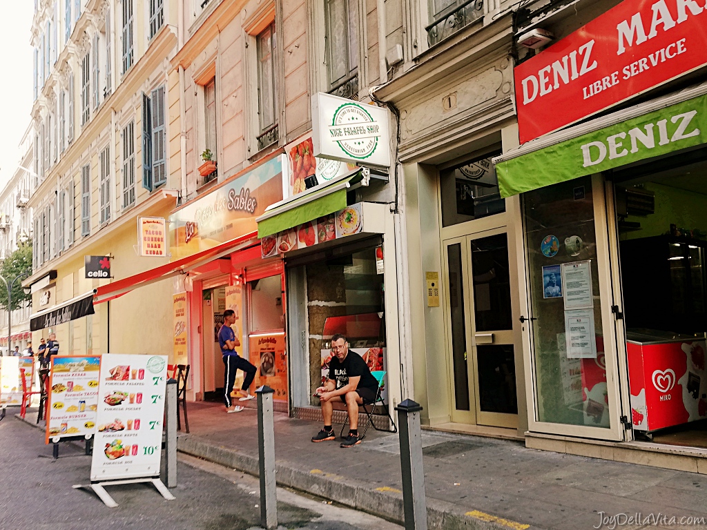 best Falafel in Nice - Nice Falafel Shop french travel blog