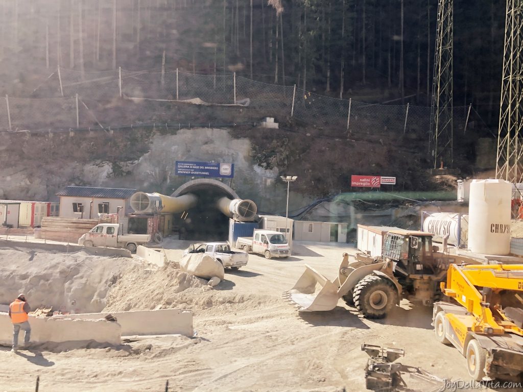 Construction Brenner Base Tunnel South Tyrol travelblog joydellavita