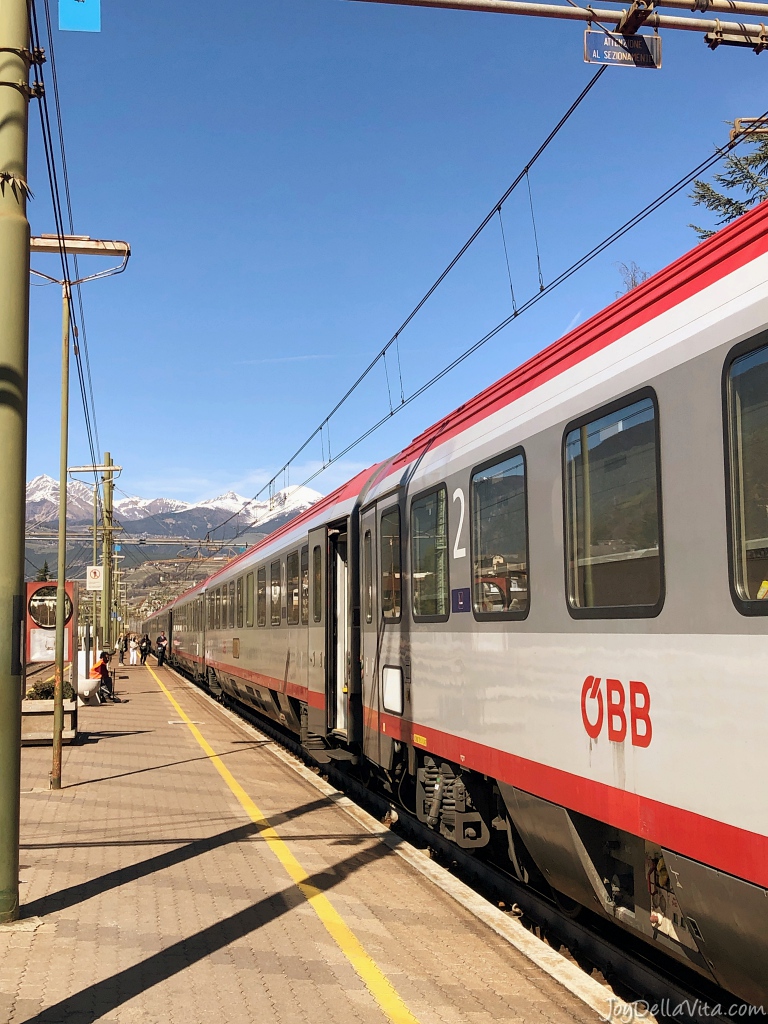 EuroCity Train Innsbruck Brixen South Tyrol