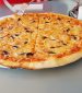 Pizza at Ciao Bella in Lochau near Kaiserstrand at Lake Constance