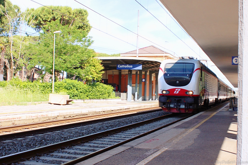 Taking the Train to Cattolica / Gabicce Mare from Rimini / Riccione