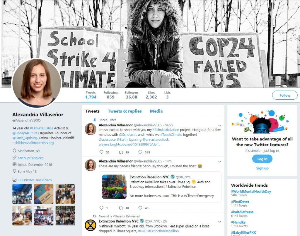 Young climate activists to follow on Twitter in addition to Greta Thunberg