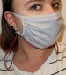 DIY: adding a strap to a reusable mask to wear as a chain between usage