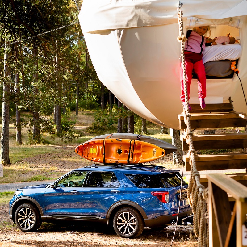 Ford and Outdoor Exploration Experts Komoot help you find new adventures for your next Staycation