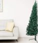 Half Christmas tree for full Christmas feeling in small rooms and spaces