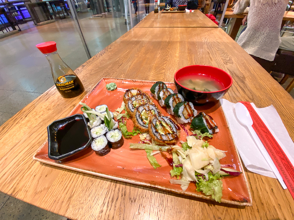 The best Sushi in Hanover – noosou at the train station Hannover Hauptbahnhof