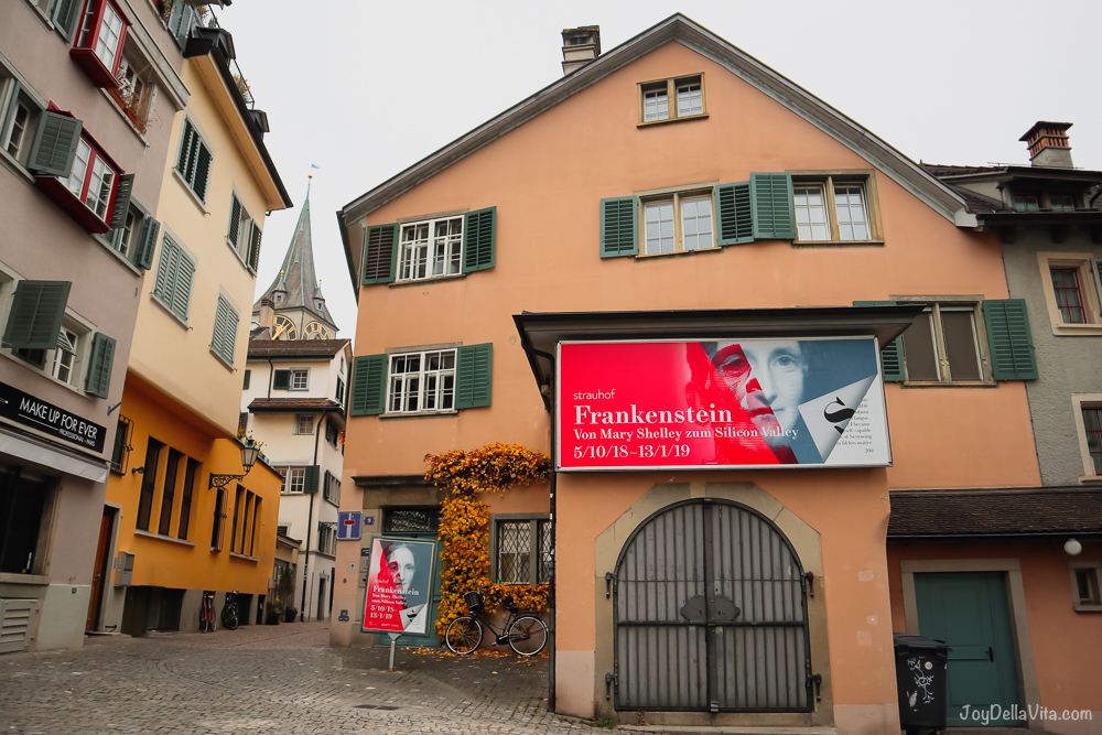 At the only Literature Museum of Switzerland, in Zurich