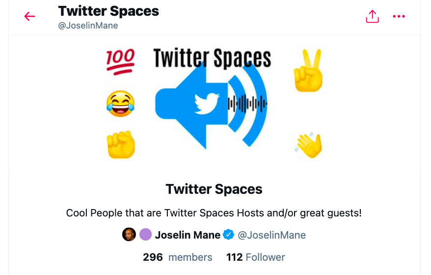 These Twitter accounts regularly host Twitter Spaces