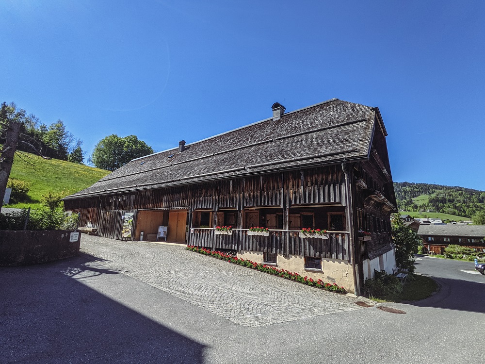 Kleberhaus style old farmhouse in Schwarzenberg Vorarlberg