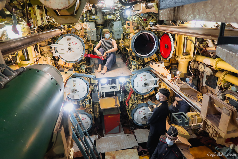 Inside a former Soviet / Russian submarine in Hamburg