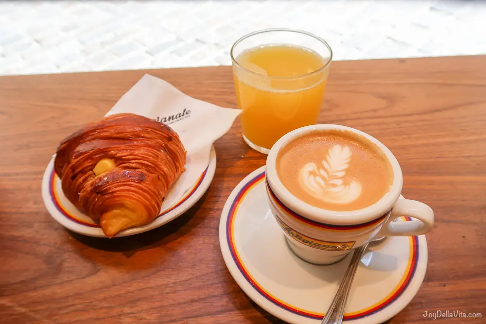 Italian Breakfast at Ditta Artigianale Firenze in Florence