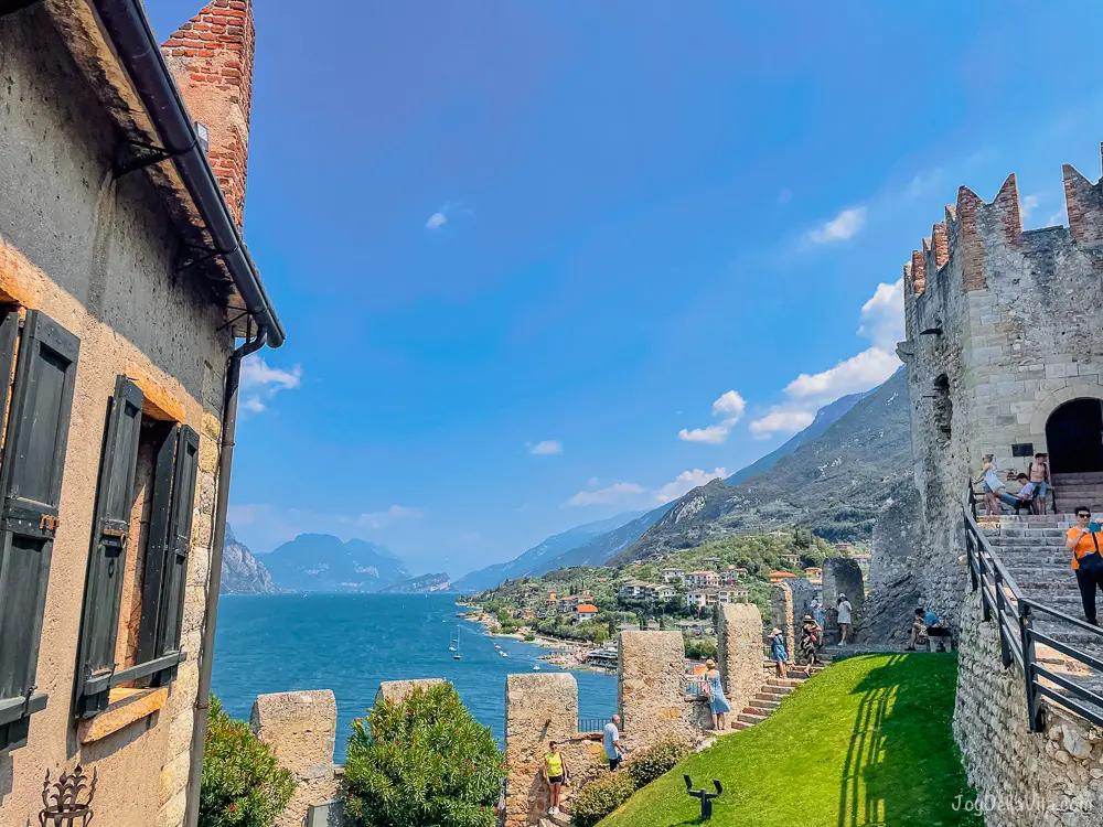 A visit to Malcesine castle Castello Scaligero