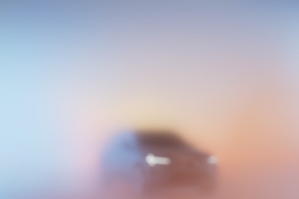 Volvo EX90 Blurred Front View