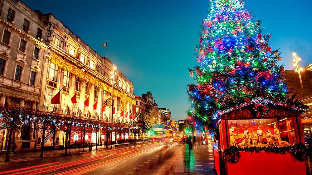 O Connell Street Christmas Dublin City