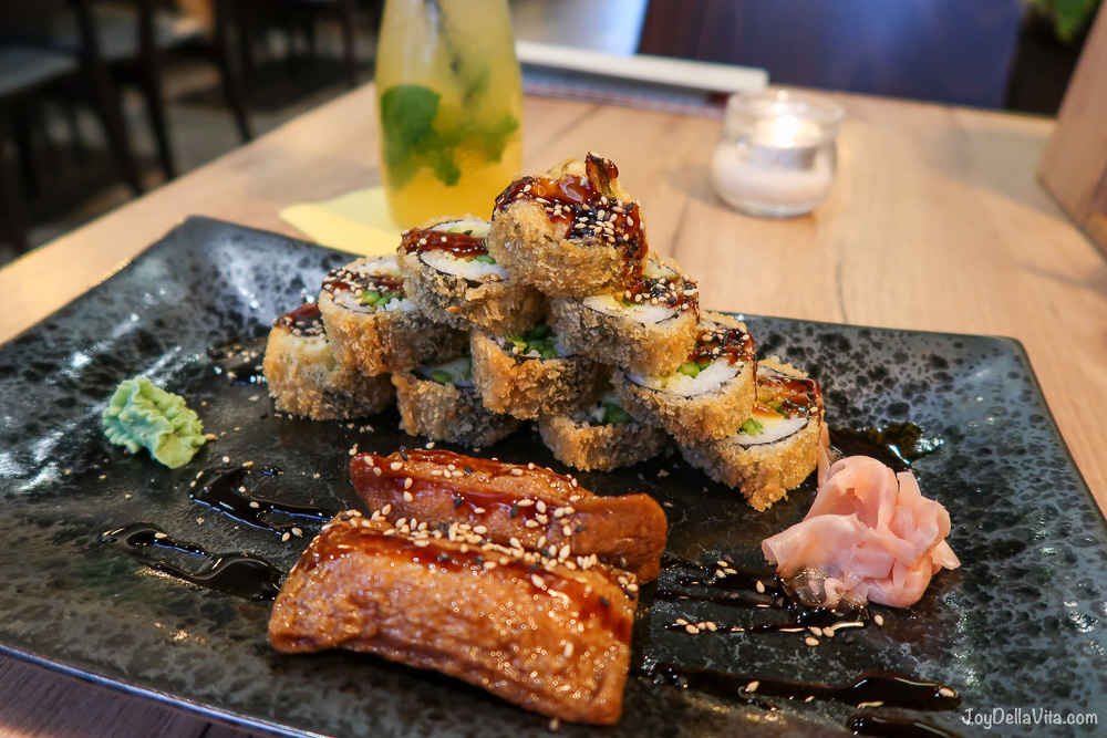 tower fried sushi