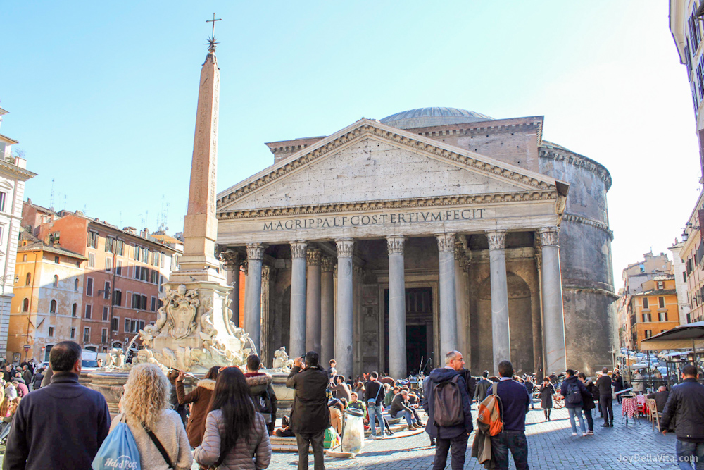 How much the entrance fee to Pantheon in Rome cost in 2024 / ticket price