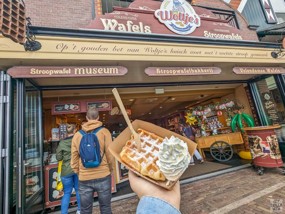 Hot Waffle at Woltjes Volendam
