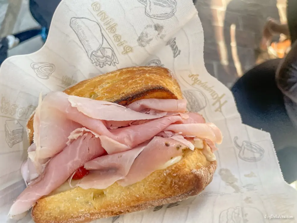 Italian Sandwich Panini at PASSION Como