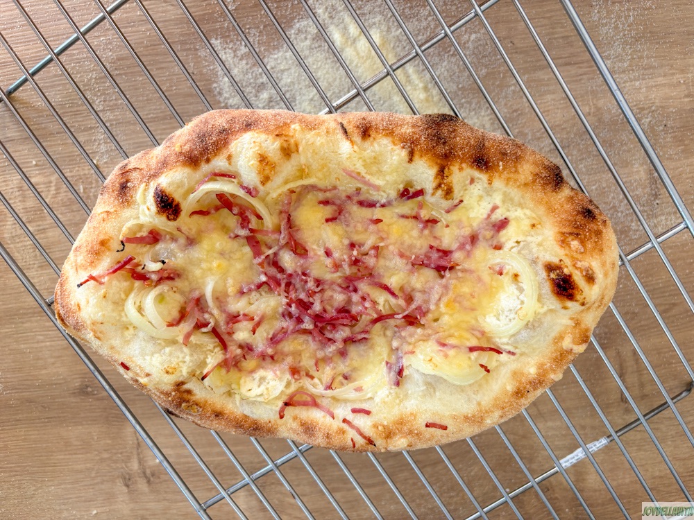 Pizza a la Tarte flambée - PizzaDellaVita #2 1 Pizza a la Tarte flambée